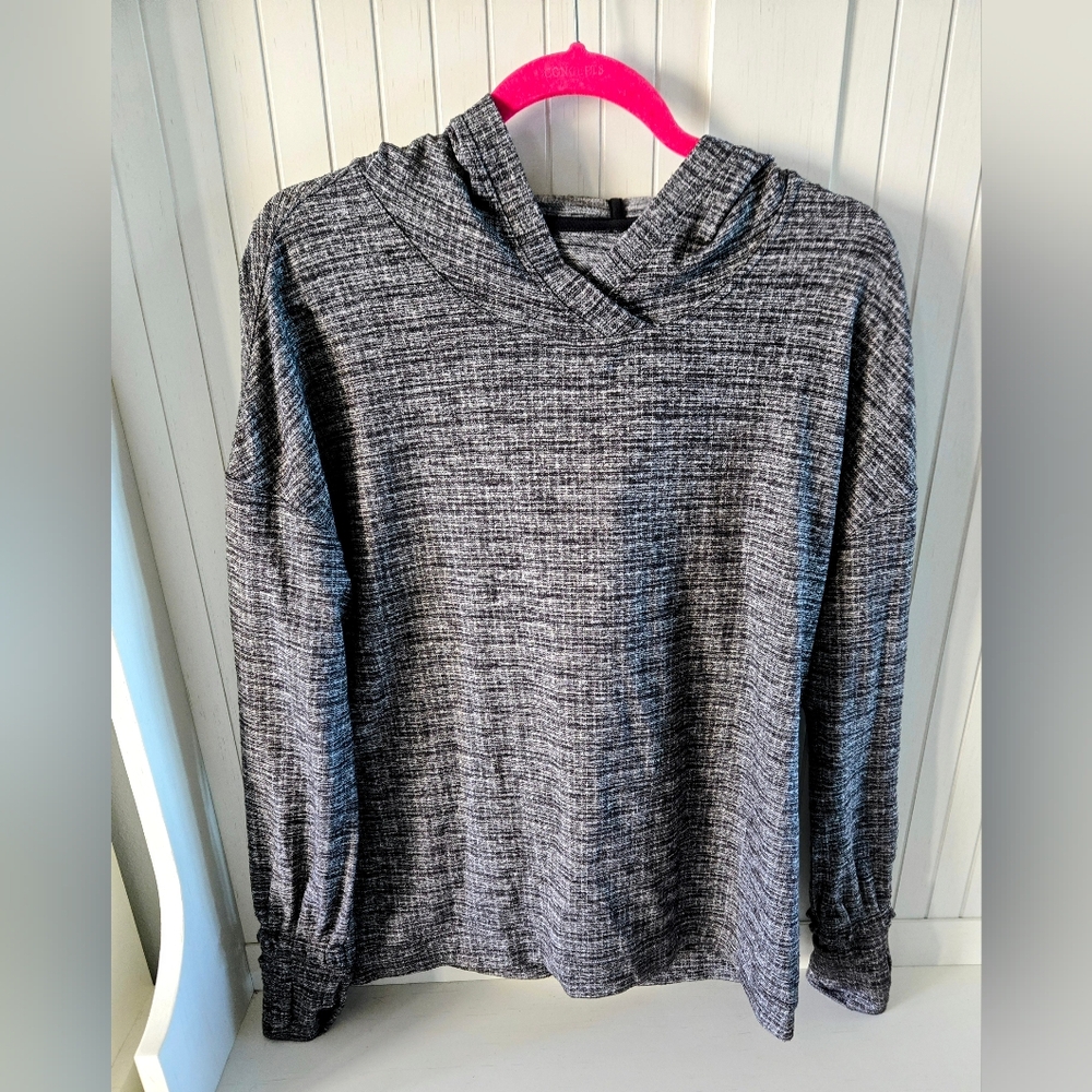 Lululemon Pullover Black Pattern Hoodie